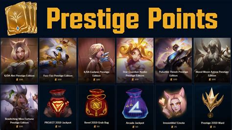 prestige points lol